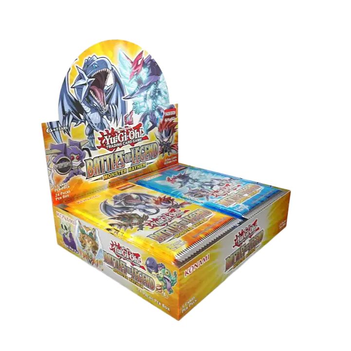 Yu‑Gi‑Oh! Battles of Legend: Monster Mayhem Caja 24 Sobres (vista)