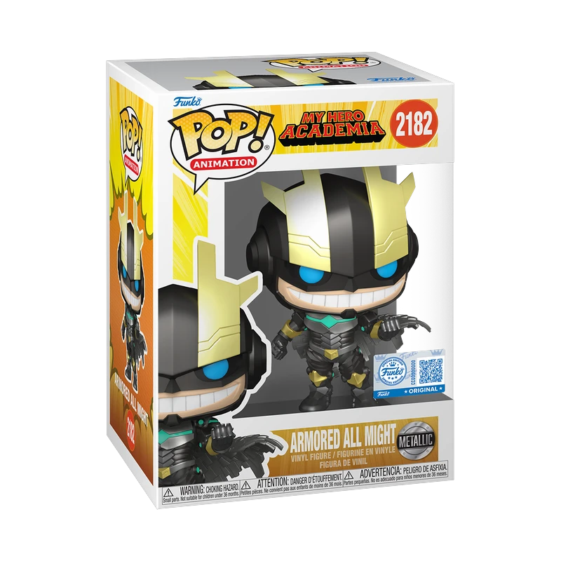 POP! Armored All Might (Metallic Exc) - My Hero Academia 2182 (vista)