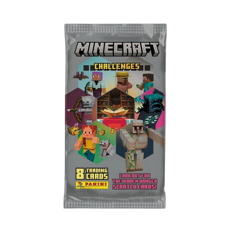 Caja 18 sobres Minecraft Challanges