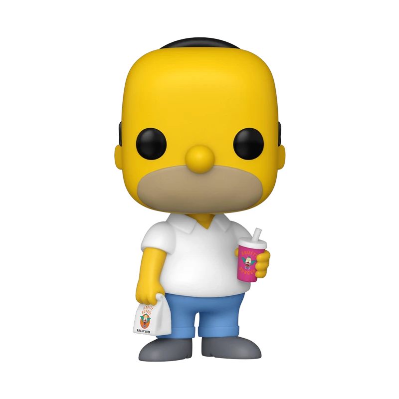 POP! Homer con Krusty Burguer -  The Simpson 1737