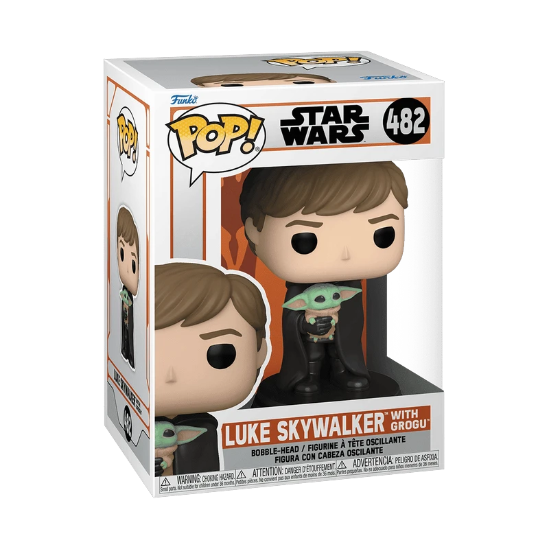 POP! Luke Skywalker con Grogu - Star Wars 482 (vista)