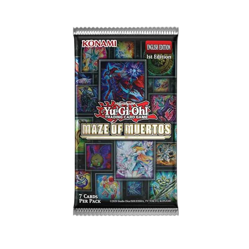 Yu‑Gi‑Oh! Maze of Muertos Caja 24 Sobres (vista)