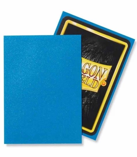 Dragon Shield 100 Standard Sleeves Matte Sapphire (vista)