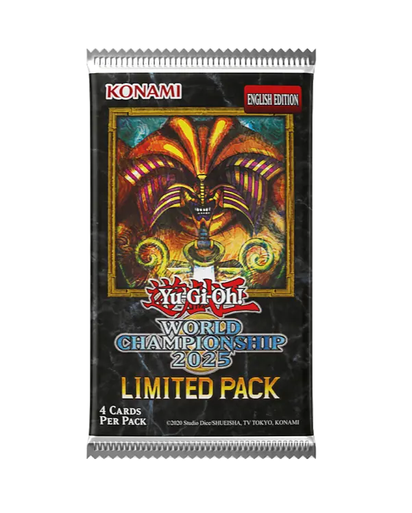 Yu-Gi-Oh! World Championship 2025 Limited Pack 10 Sobres (vista)