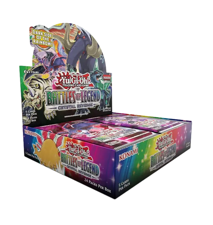 Yu‑Gi‑Oh! Batallas de Leyenda: Venganza del Cristal Caja 24 Sobres