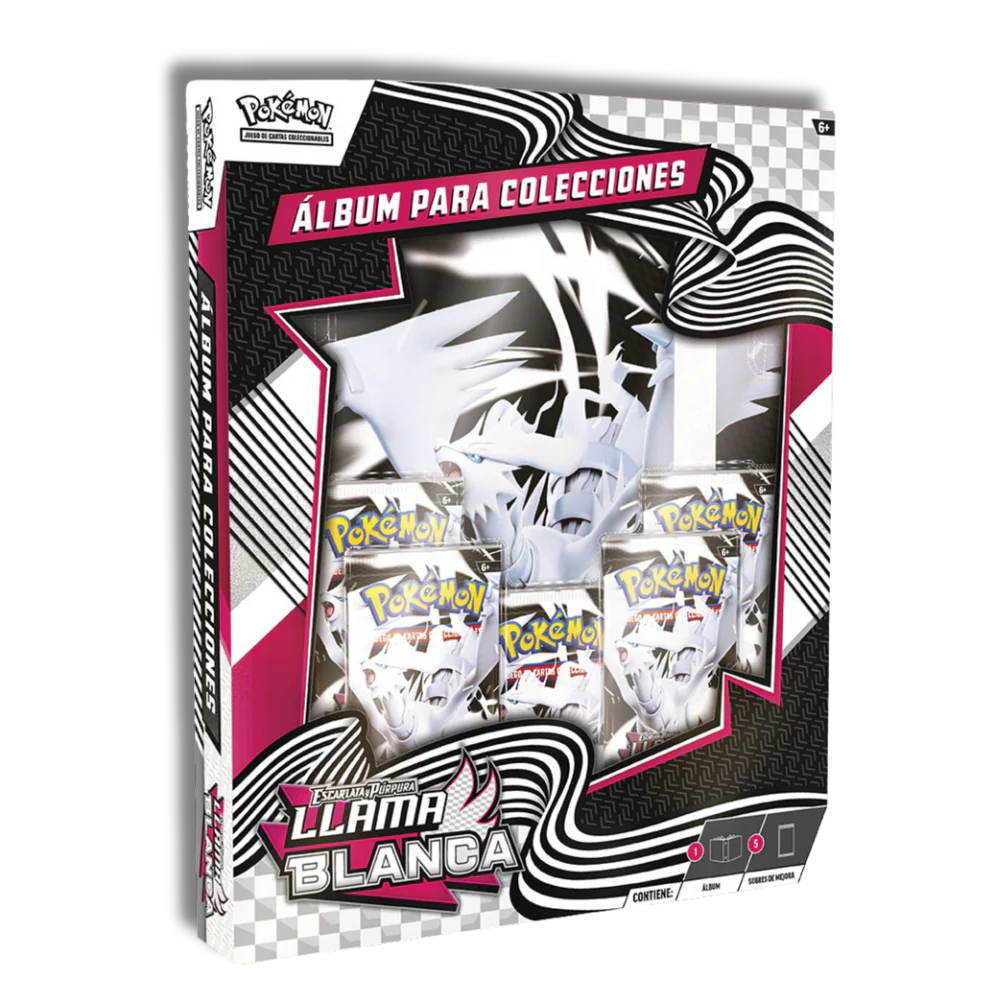 Álbum collection Pokémon Llama Blanca