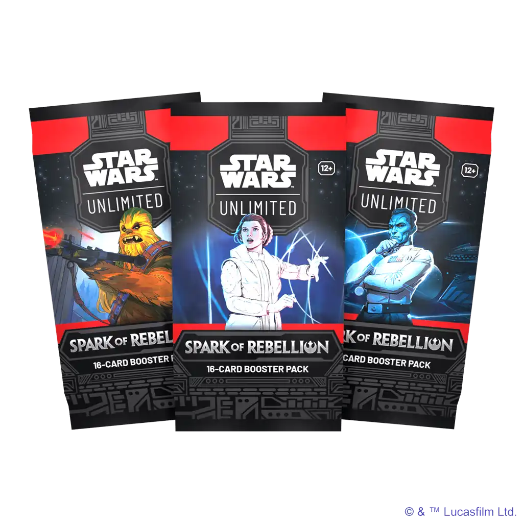 SWU: Spark of Rebellion Caja 24 Sobres (vista)