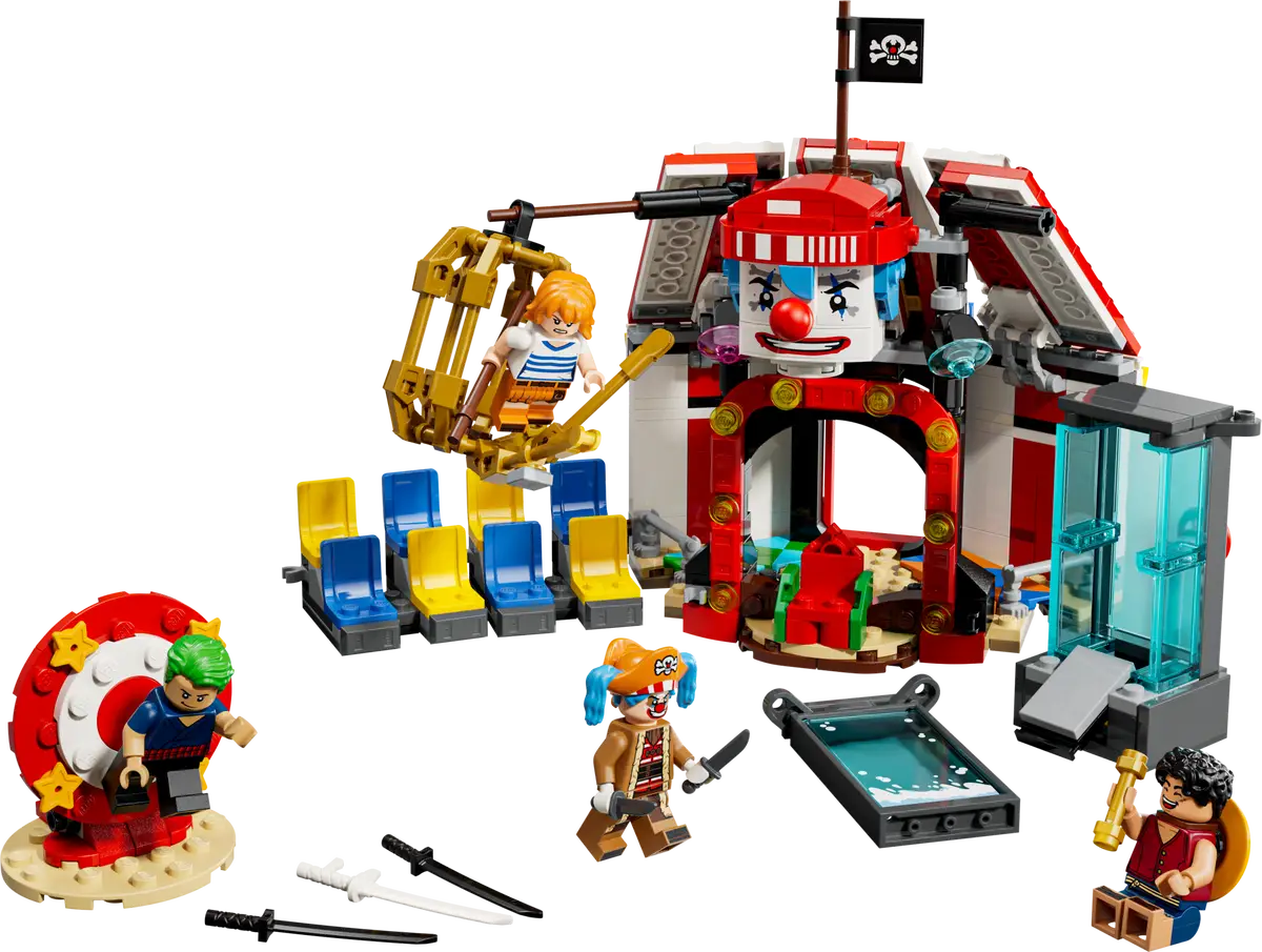 Lego One Piece - Carpa de Circo de Buggy El Payaso (75637) (vista)