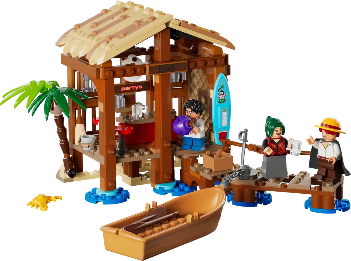 Lego One Piece - Cabaña del Pueblo Molino (75636) (vista)