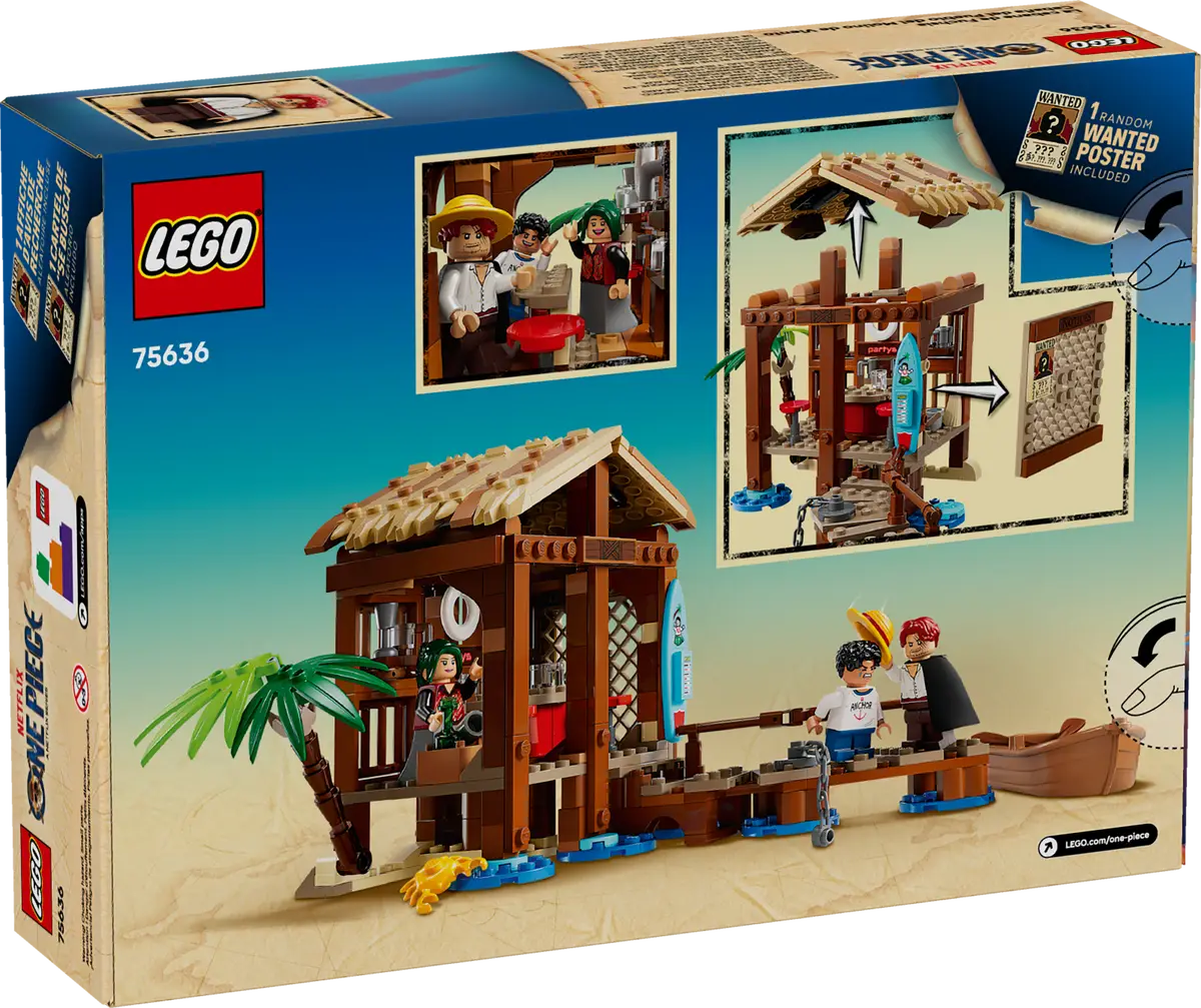Lego One Piece - Cabaña del Pueblo Molino (75636) (vista)