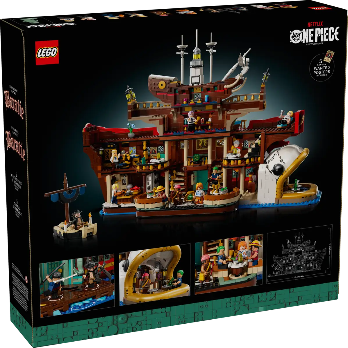 Lego One Piece - Restaurante Flotante Baratie (75640) (vista)