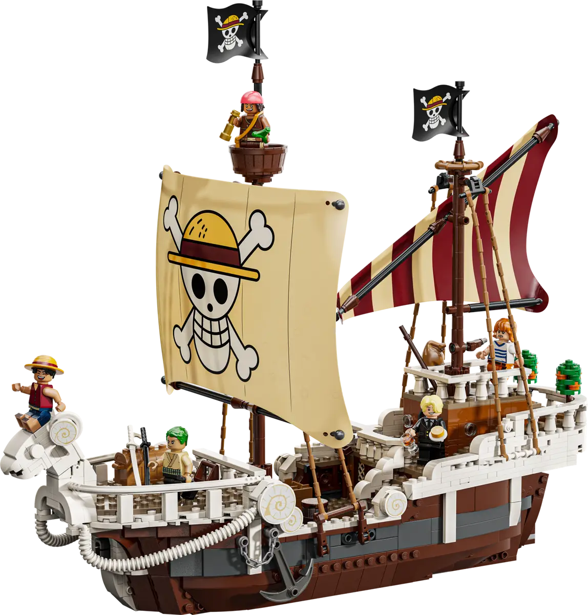 Lego One Piece - Barco Pirata Going Merry (75639) (vista)