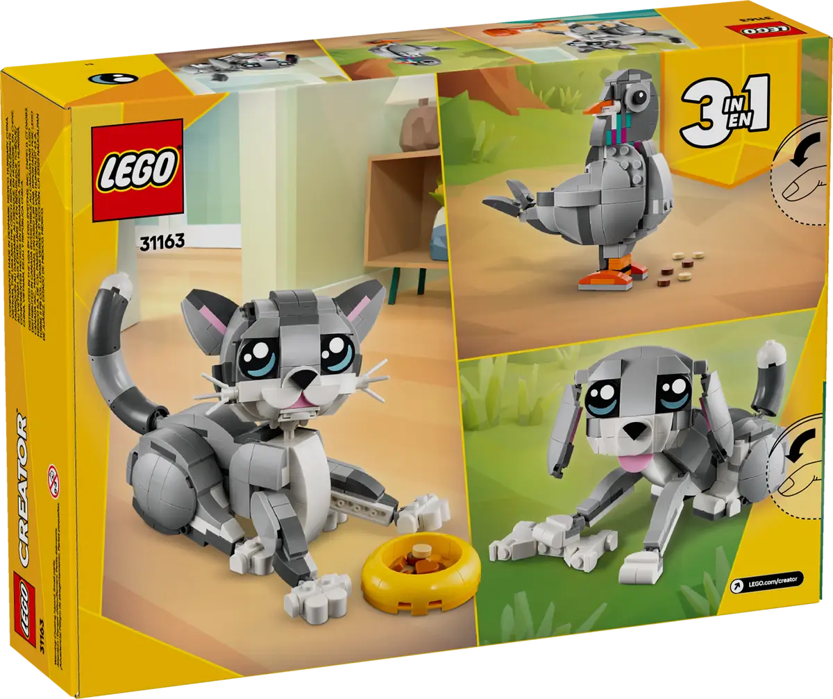 Lego Creator – Gato Juguetón (31163) (vista)