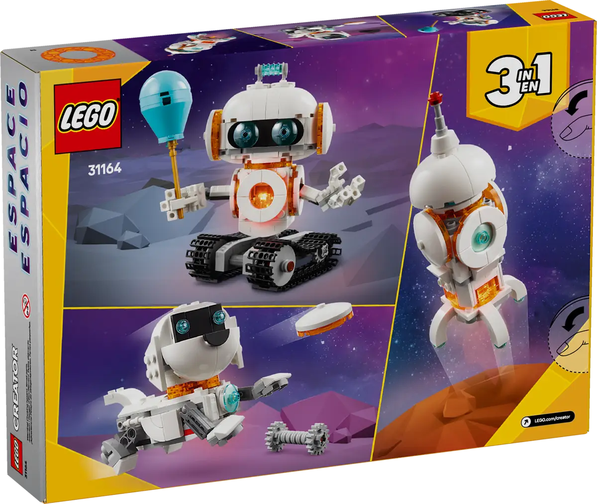 Lego Creator – Robot Espacial (31164) (vista)