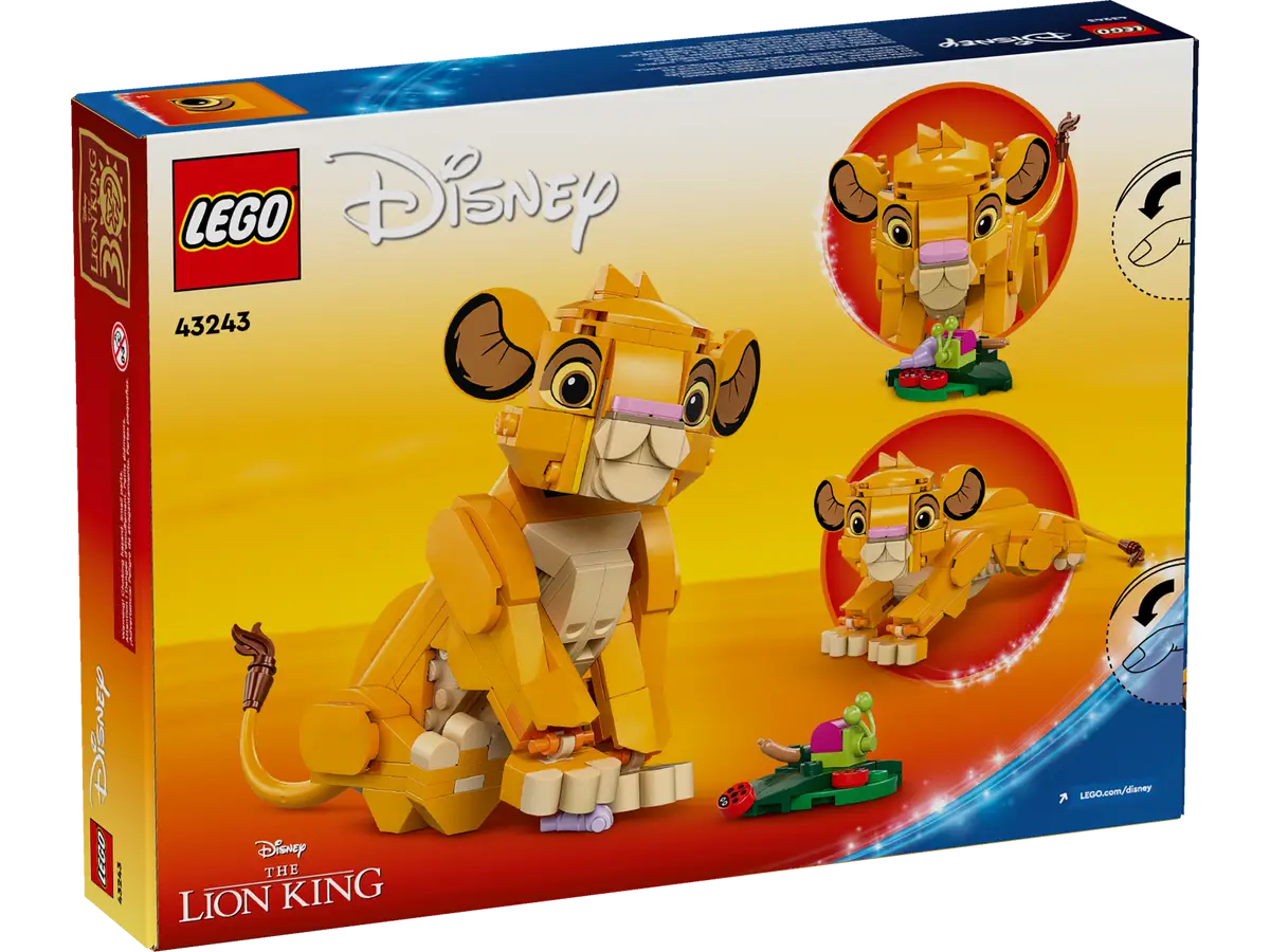 Lego Disney  – El Rey León Simba Cachorro (43243) (vista)