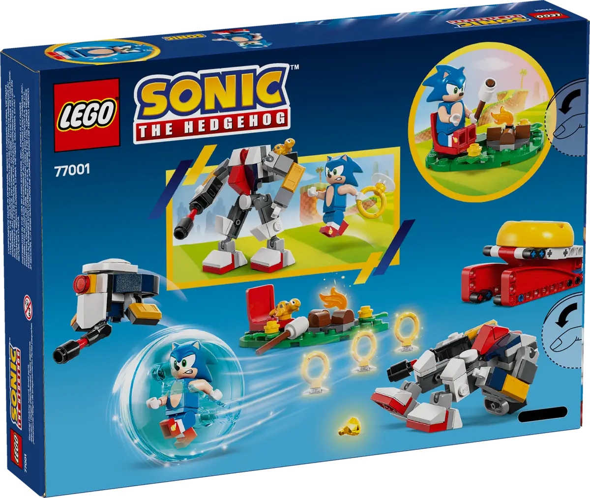 Lego Sonic – Batalla De Sonic En La Hoguera (77001) (vista)