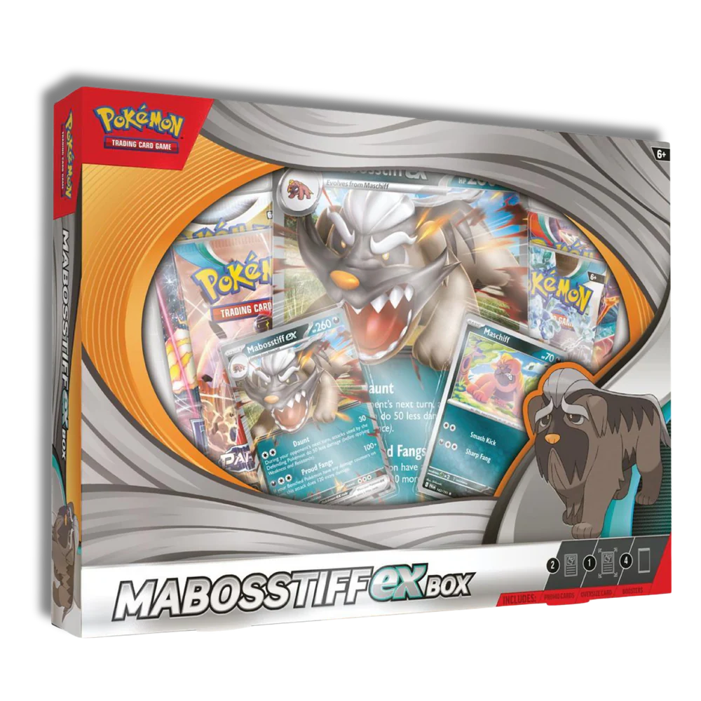 Caja Pokémon Mabosstiff EX