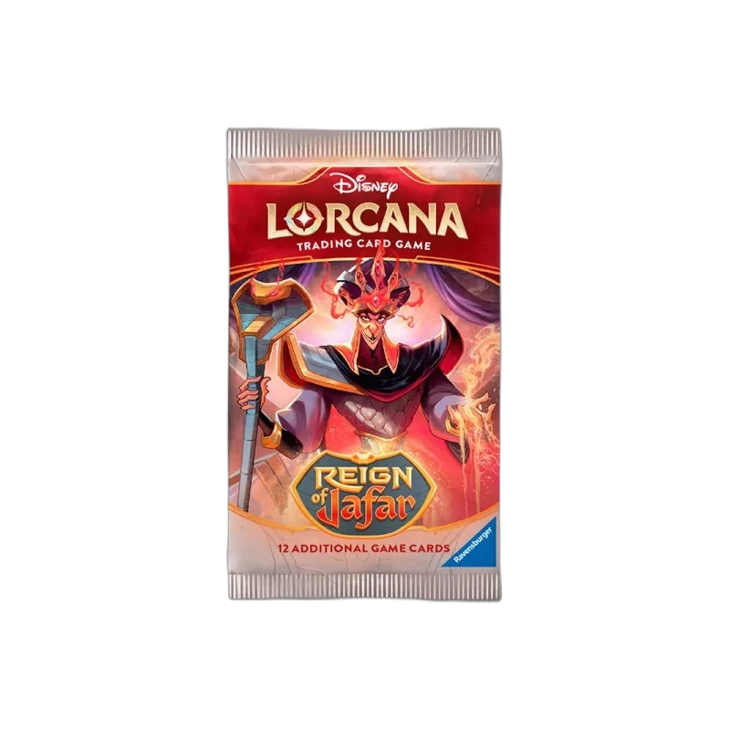 Caja 24 Sobres Reign of Jafar Lorcana (vista)