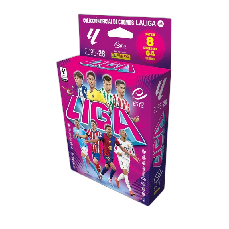 Blister 8 Sobres La Liga 2025/26
