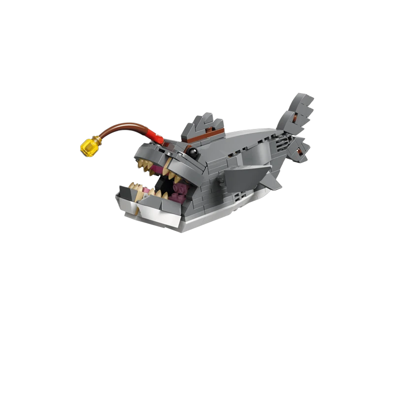 Lego Creator - Feroz Tiburón con Cofre del Tesoro (31381) (vista)