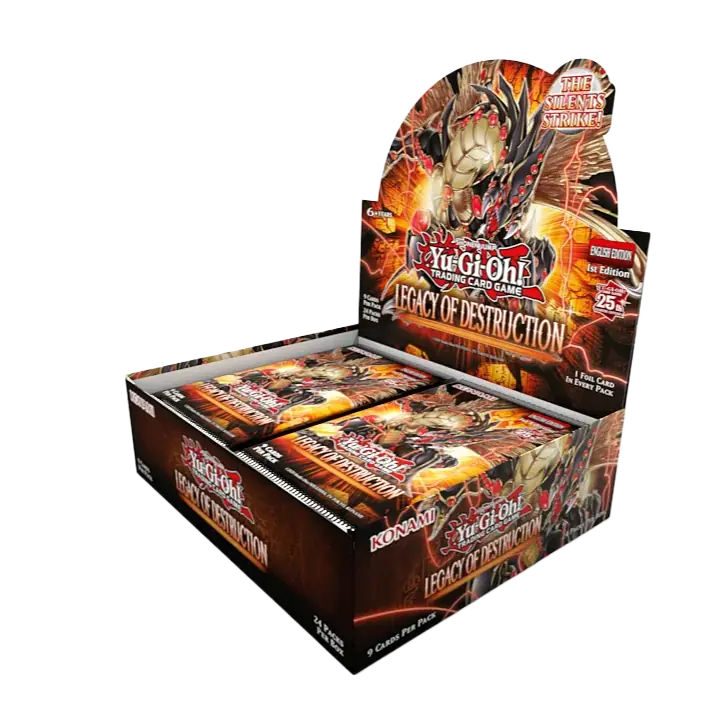 Yu‑Gi‑Oh! Legado de la Destrucción Caja 24 Sobres (vista)