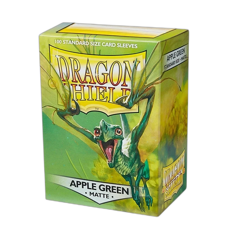 Dragon Shield 100 Standard Sleeves Matte Apple Green