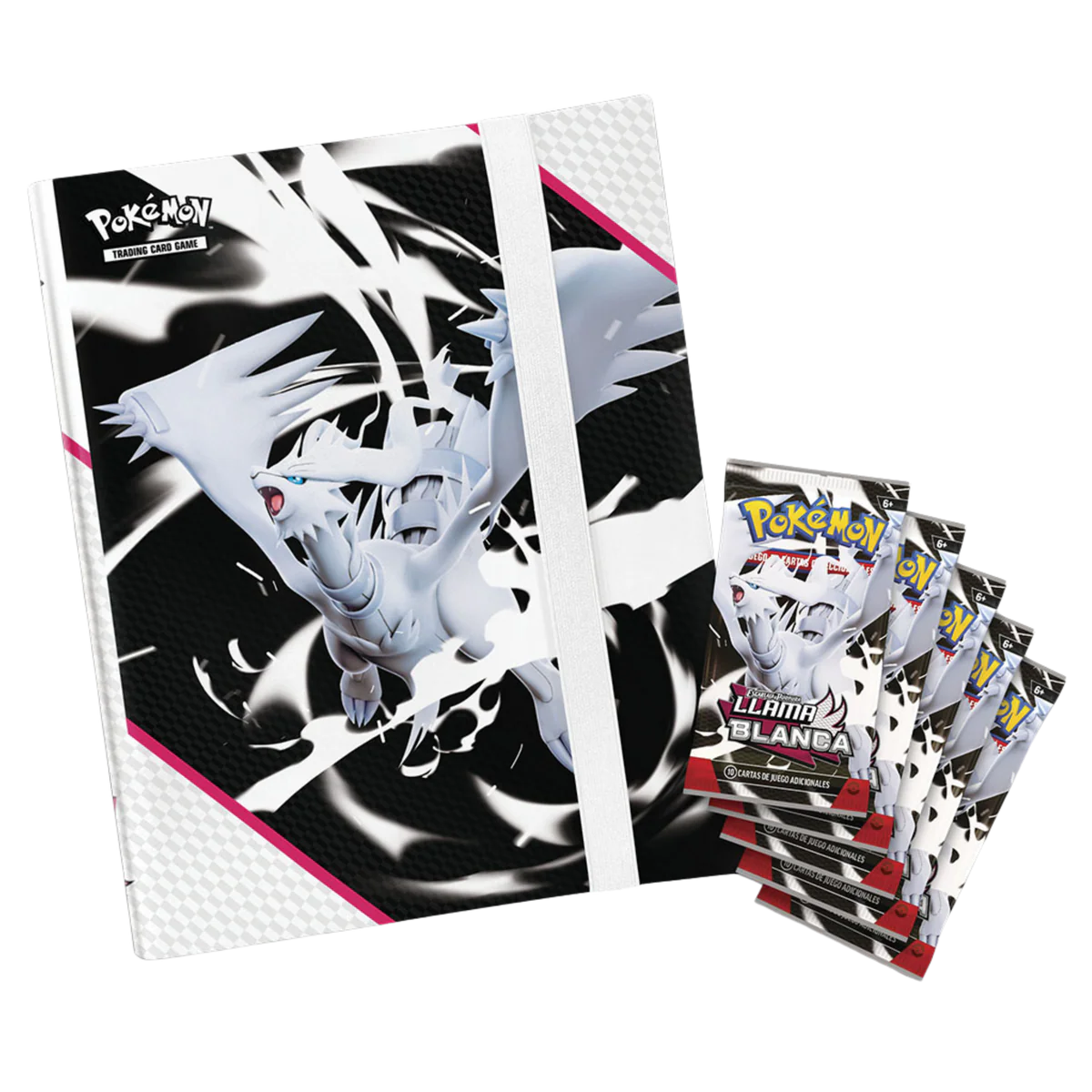 Álbum collection Pokémon Llama Blanca (vista)