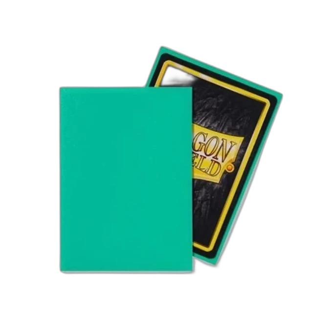 Dragon Shield 100 Standard Sleeves Matte Mint (vista)