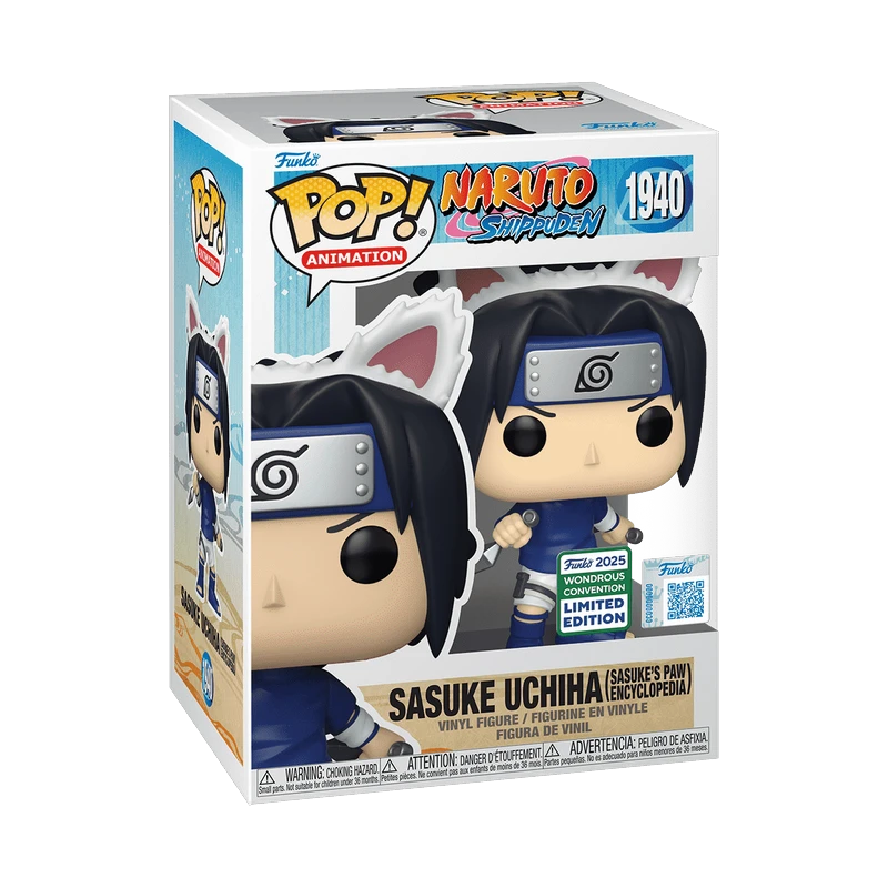 POP! Sasuke Uchiha Limited Edition - Naruto 1940 (vista)