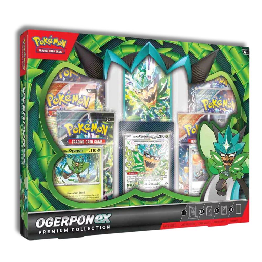 Caja Pokémon Ogerpon EX Premium Collection