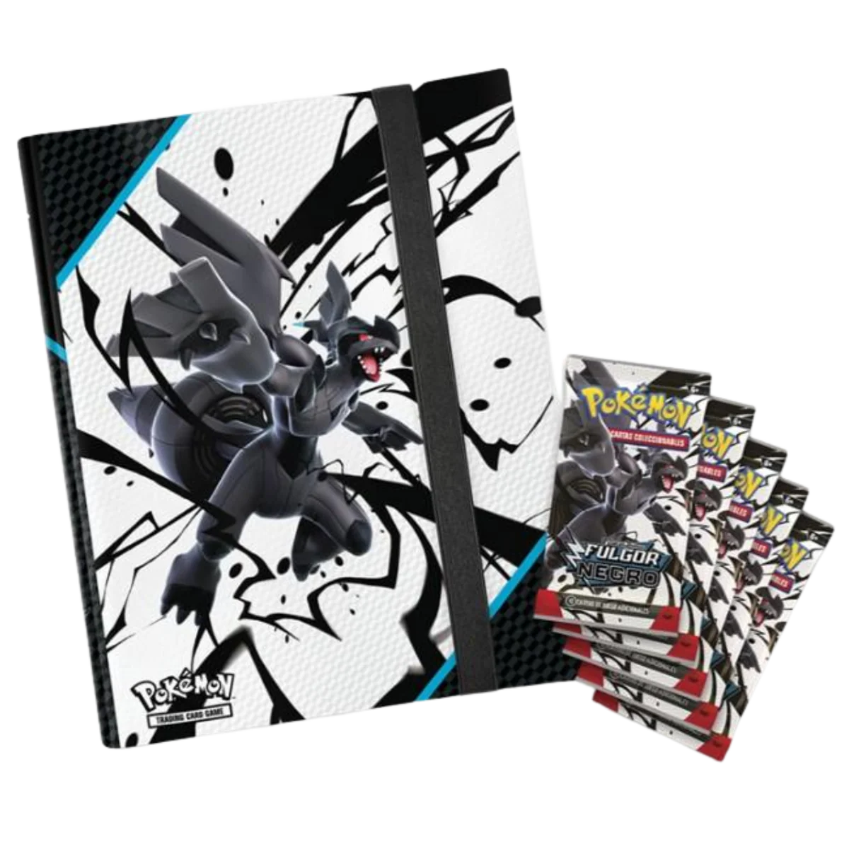 Álbum collection Pokémon Fulgor Negro (vista)