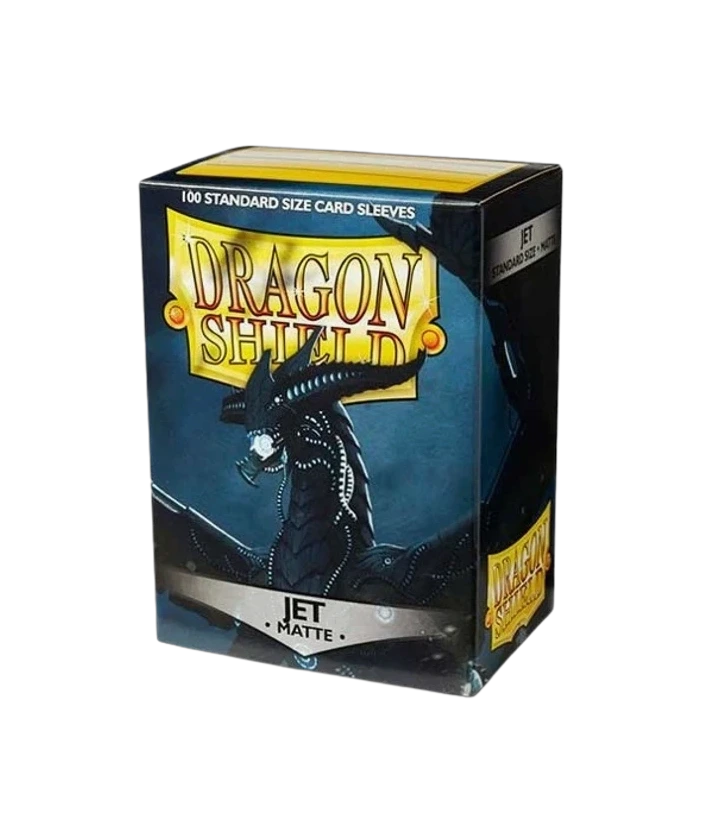 Dragon Shield 100 Standard Sleeves Matte Jet