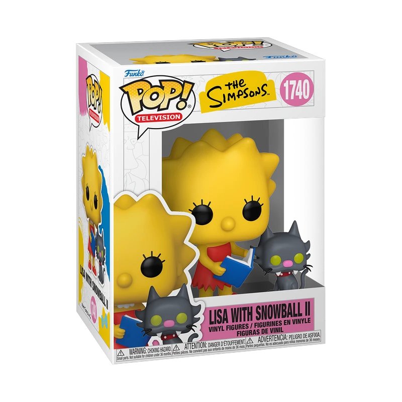 POP! Lisa con Snowball II - The Simpson 1740 (vista)