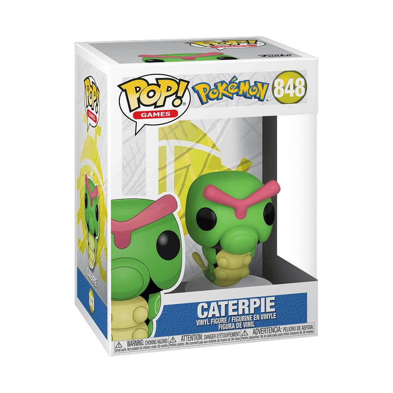 POP! Caterpie - Pokémon 848 (vista)