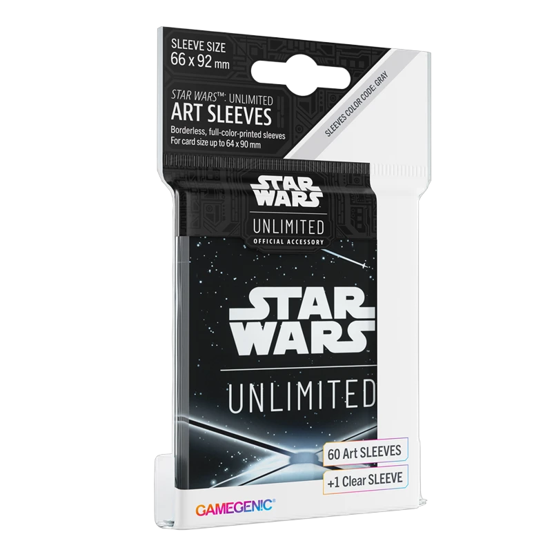 SWU Art Sleeves 60 + 1 Clear Gris