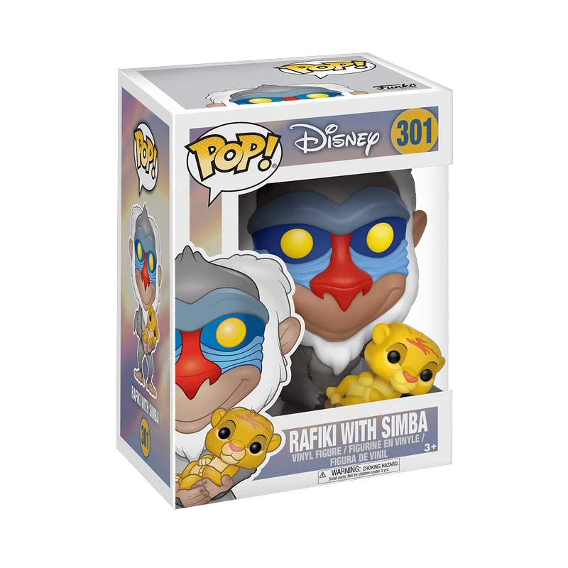 POP! Rafiki con Bebe Simba - Disney 301 (vista)