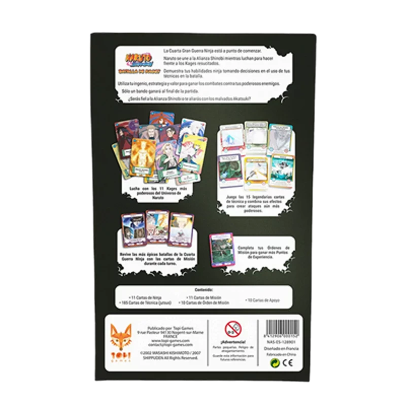 Naruto Shippuden Batalla de Kages (vista)