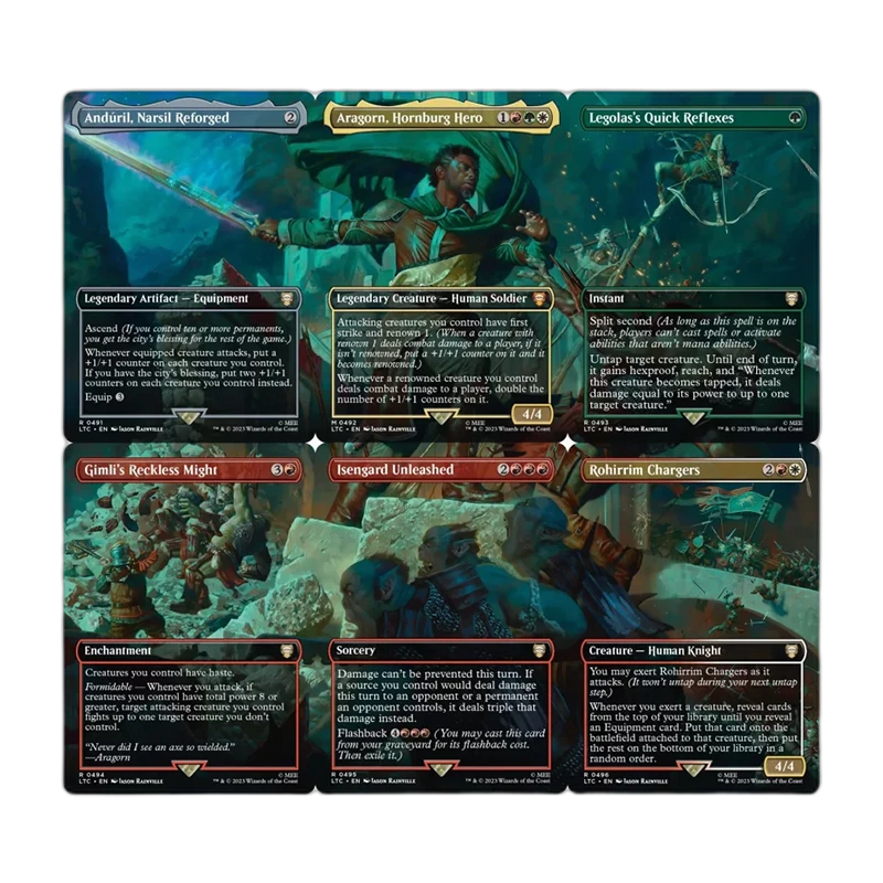 MTG Scene Box LOTR TOME Aragorn at Helm´s Deep (vista)