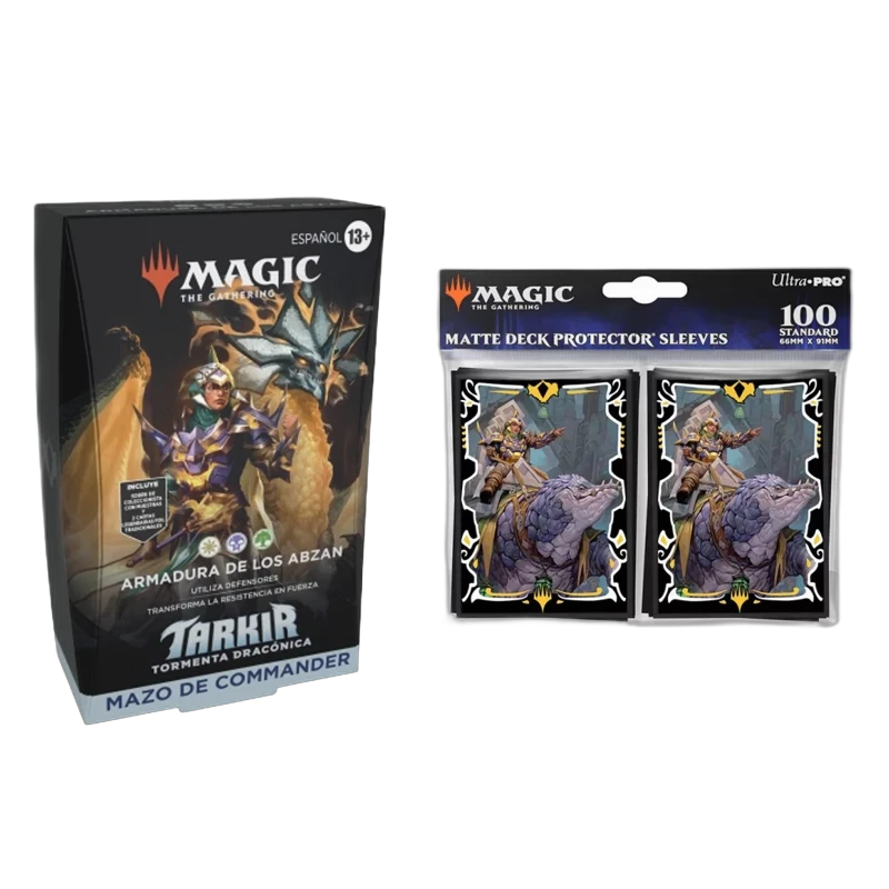 Pack Mazo Commander Armadura de los Abzan + UP Sleeve Matte