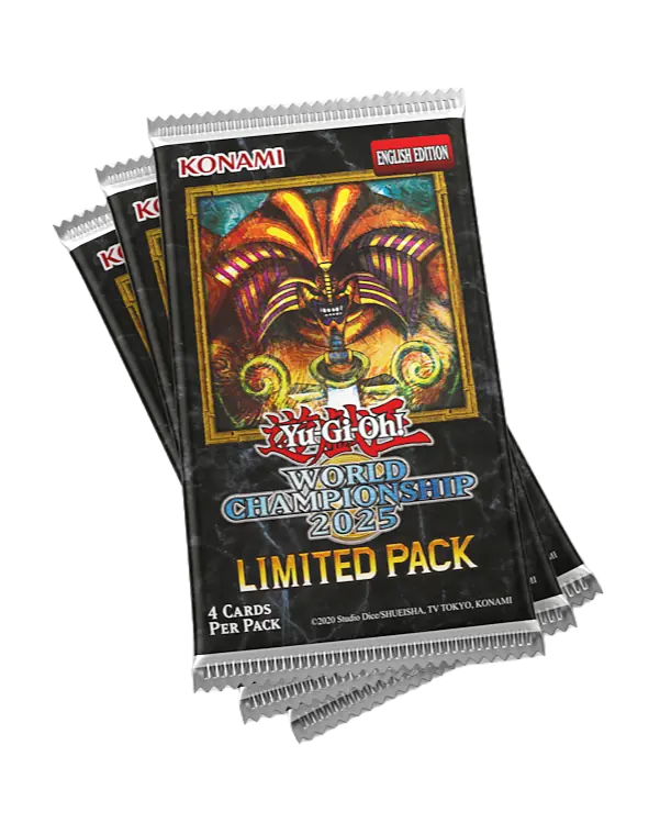 Yu-Gi-Oh! World Championship 2025 Limited Pack 10 Sobres (vista)