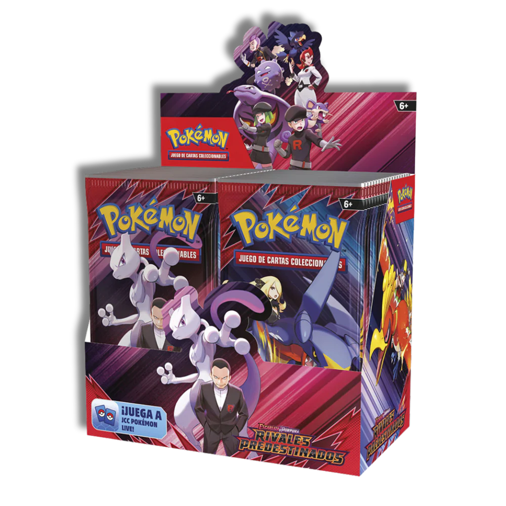 Caja 36 sobres Pokémon Rivales Predestinados
