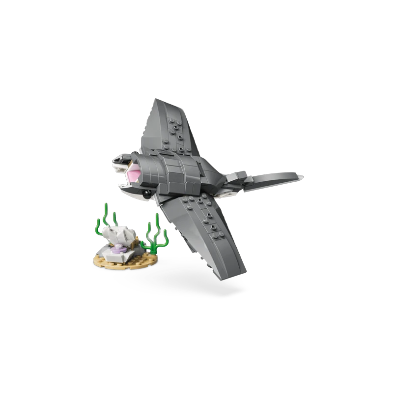 Lego Creator - Feroz Tiburón con Cofre del Tesoro (31381) (vista)