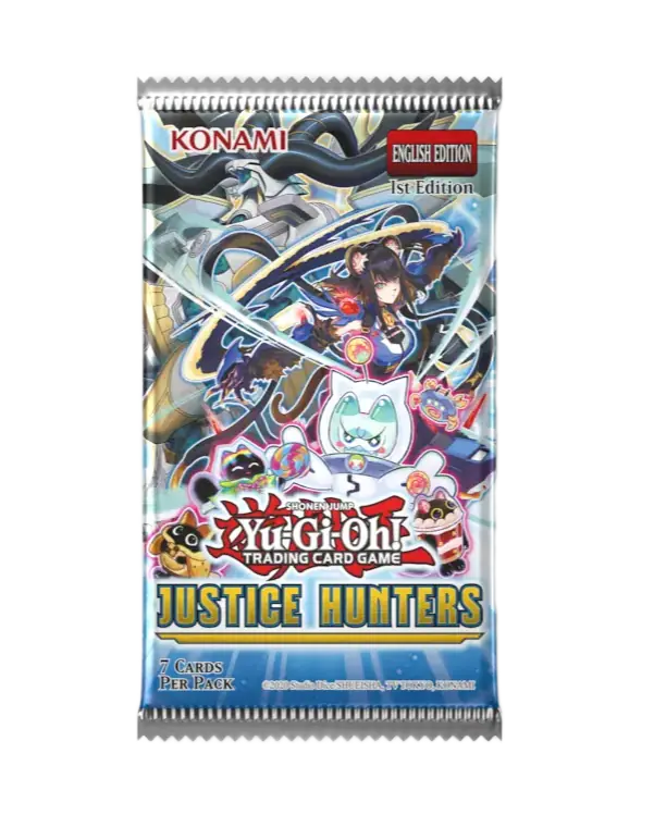 Yu‑Gi‑Oh! Justice Hunters Caja 24 Sobres (vista)