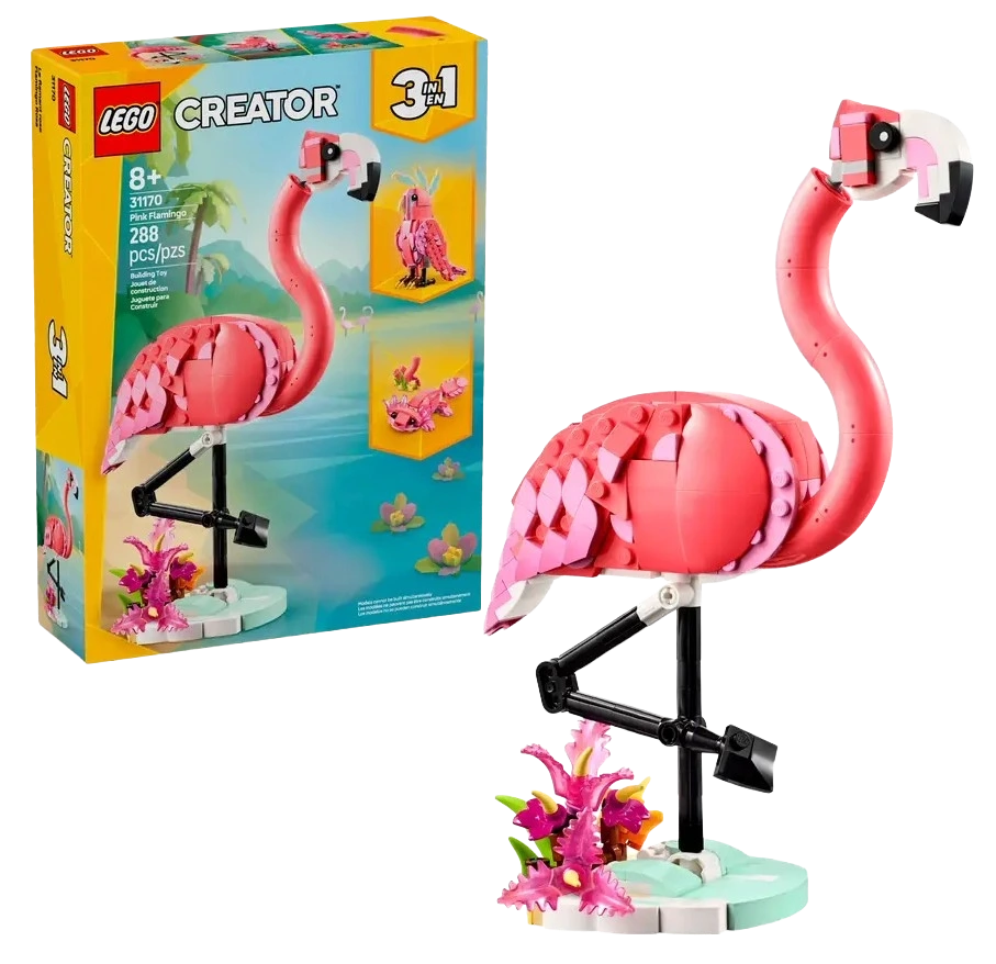 Lego Creator – Fauna Salvaje Flamenco Rosa (31170)