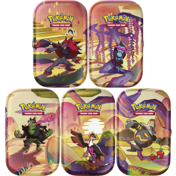 Display Pokémon 10 Mini Latas Shrouded Fable (vista)