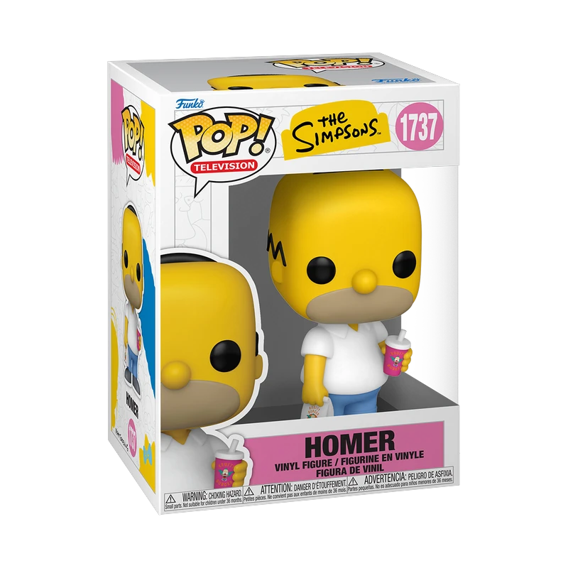 POP! Homer con Krusty Burguer -  The Simpson 1737 (vista)