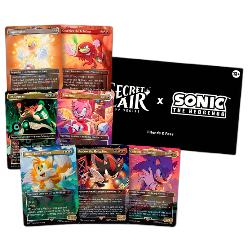 MTG Secret Lair x Sonic The Hedgehog Friends & Foes