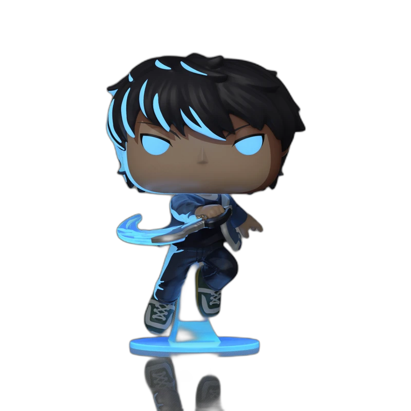 POP! Pack Sung Jinwoo + CHASE - Solo Leveling 1982 (vista)