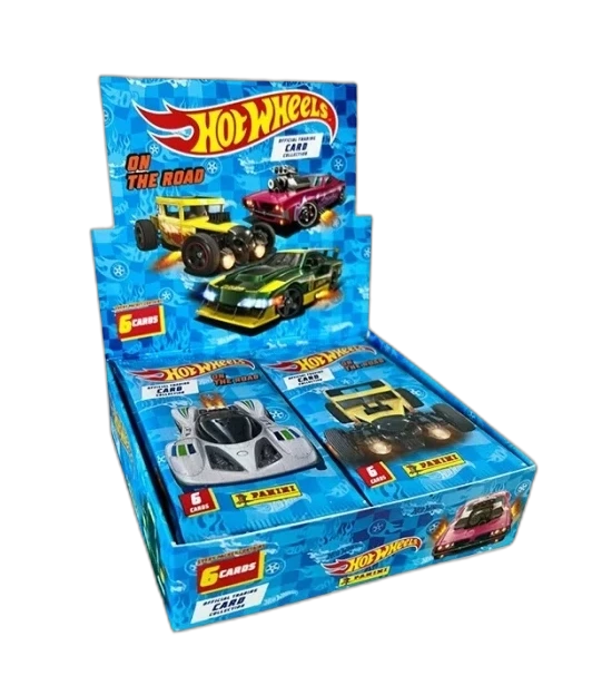 Caja de 24 sobres de Hot Wheels