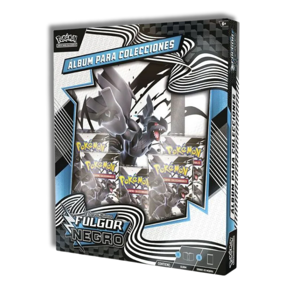 Álbum collection Pokémon Fulgor Negro